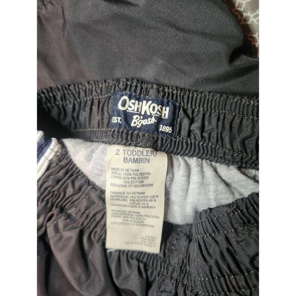 Oshkosh Bgosh Jersey Lined Track Pants Boys Size 2T - Picture 3 of 3